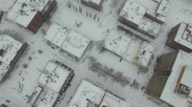 Portland şehrin havadan video