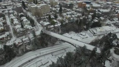 Portland şehrin havadan video