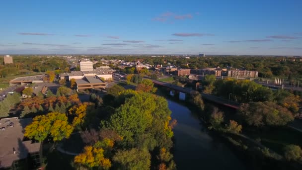 Aerial Video Fargo North Dakota — Stock Video