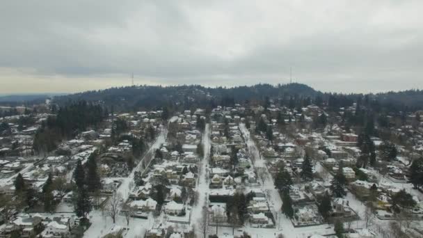 Aerial Video Portland City — Stock Video