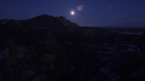 Oregon Smith Kayası Nın Hava Görüntüsü — Stok video