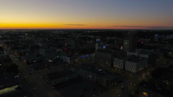 Aerial Video Fargo North Dakota — Stockvideo
