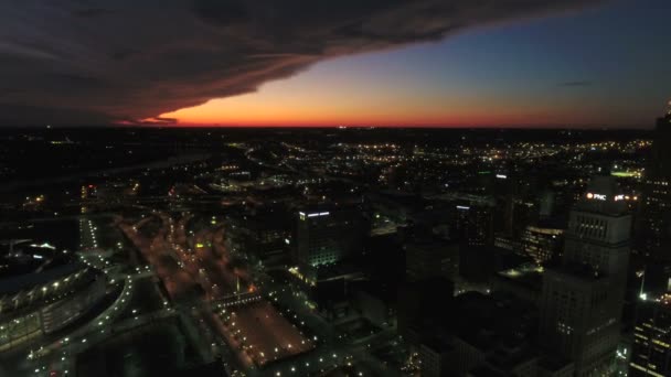 Aerial Video Cincinnati Ohio — Stockvideo