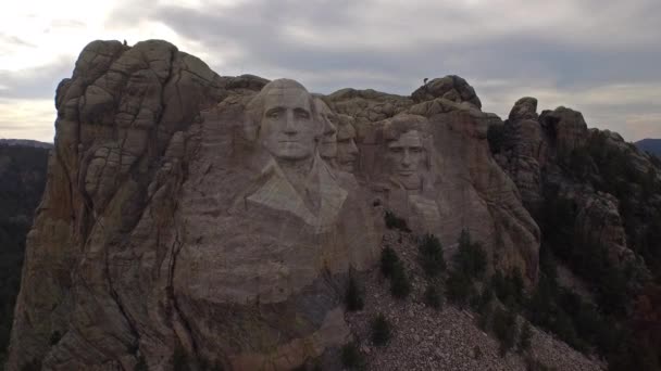 Vidéo Aérienne Rushmore Dans Dakota Sud — Video