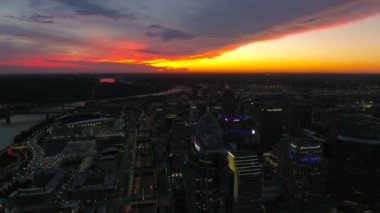 Cincinnati Ohio'daki hava video.