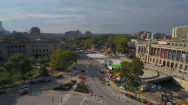 Şehir Philadelphia Pennsylvania hava video.