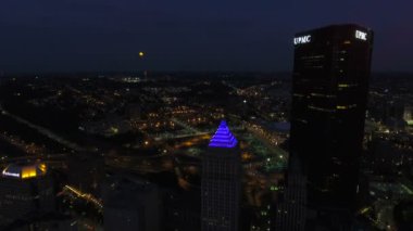 Şehir Pittsburgh Pennsylvania hava video