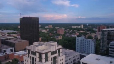 Şehir Columbia güneşli bir hava video.