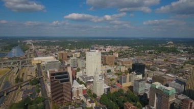 Şehir merkezindeki Memphis Tennessee hava video.