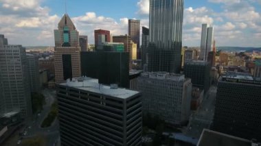 Şehir Pittsburgh Pennsylvania hava video