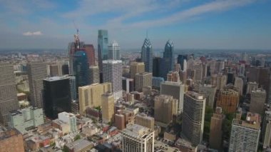 Şehir Philadelphia Pennsylvania hava video.