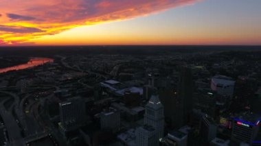 Cincinnati Ohio'daki hava video.