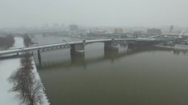 Portland şehrin havadan video