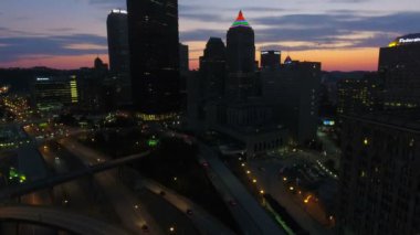 Şehir Pittsburgh Pennsylvania hava video