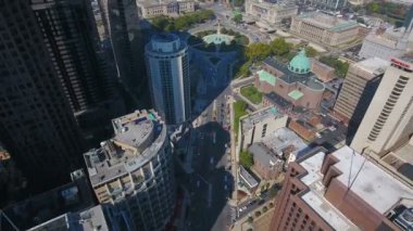 Şehir Philadelphia Pennsylvania hava video.