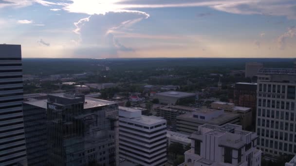 Aerial Video Downtown Columbia Solig Dag — Stockvideo