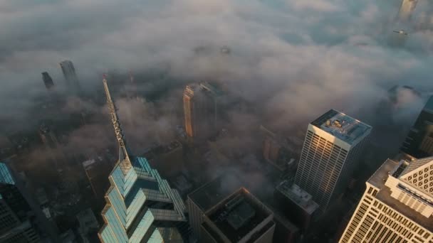 Vídeo Aéreo Centro Filadélfia Pensilvânia — Vídeo de Stock