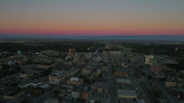 Fargo Kuzey Dakota Daki Hava Video — Stok video