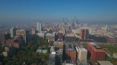 Şehir Philadelphia Pennsylvania hava video.