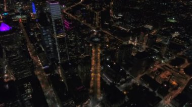 Şehir Philadelphia Pennsylvania hava video.