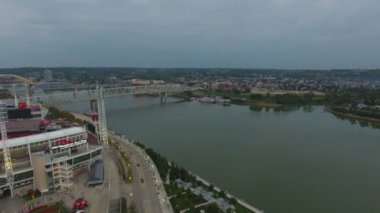 Cincinnati Ohio'daki hava video.