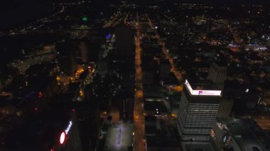 Şehir merkezindeki Memphis Tennessee hava video.