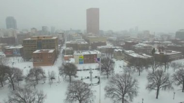 Portland şehrin havadan video