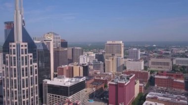 Downtown Nashville güneşli bir hava video.