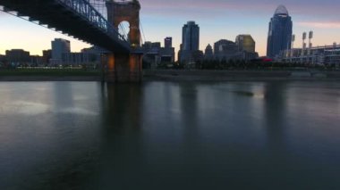 Cincinnati Ohio'daki hava video.