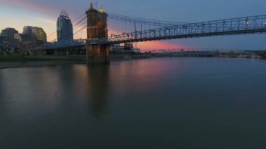 Cincinnati Ohio'daki hava video.