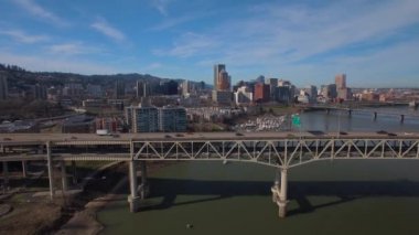 Portland Güney Waterfront hava video