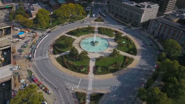 Şehir Philadelphia Pennsylvania Hava Video — Stok video
