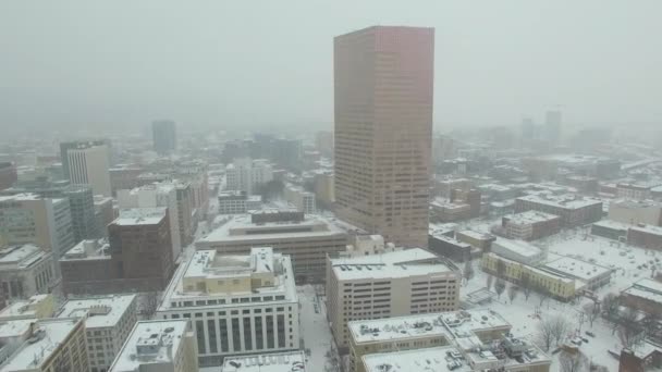 Vídeo Aéreo Cidade Portland — Vídeo de Stock