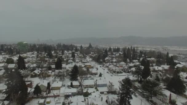 Luftbild Von Portland City — Stockvideo