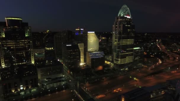 Vídeo Aéreo Cincinnati Ohio — Vídeo de stock