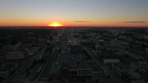 Aerial Video Fargo North Dakota — Stock Video