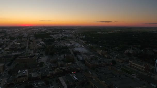 Vídeo Aéreo Fargo Dakota Norte — Vídeo de Stock