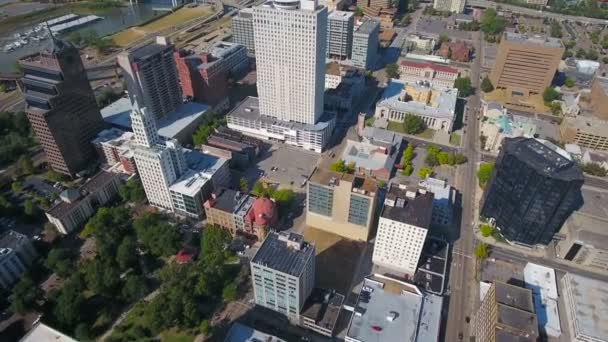 Aerial Video Downtown Memphis Tennessee — Stockvideo