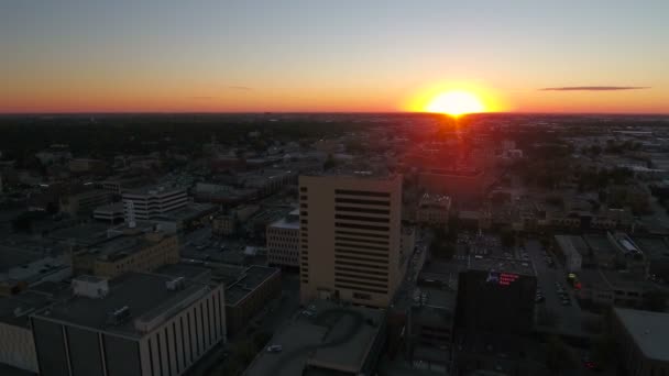 Aerial Video Fargo North Dakota — Stockvideo