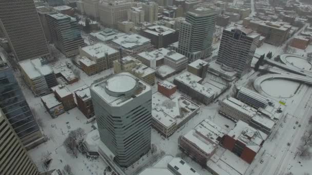 Vídeo Aéreo Cidade Portland — Vídeo de Stock