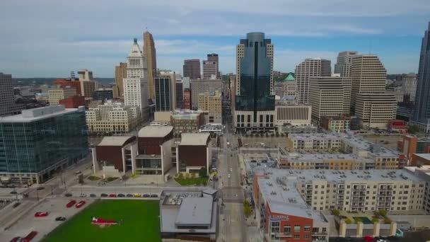 Aerial Video Cincinnati Ohio — Stockvideo