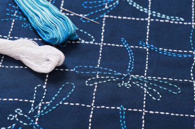 Sashiko, dra Japon nakış geleneksel tekniktir