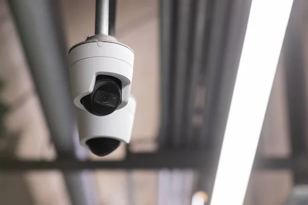 Security camera in the public park city — Stock Photo, Image