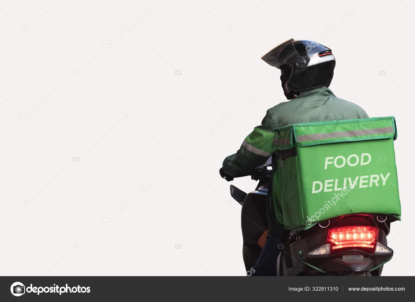 Food Delivery Service Picture Isolated On White Background Stock Editorial Photo C Taoxedge Gmail Com