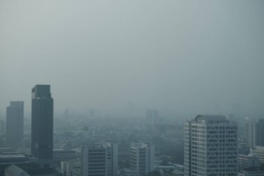 Bangkok, Tayland 'da 2,5 kirlilik, 18 Ocak 2020