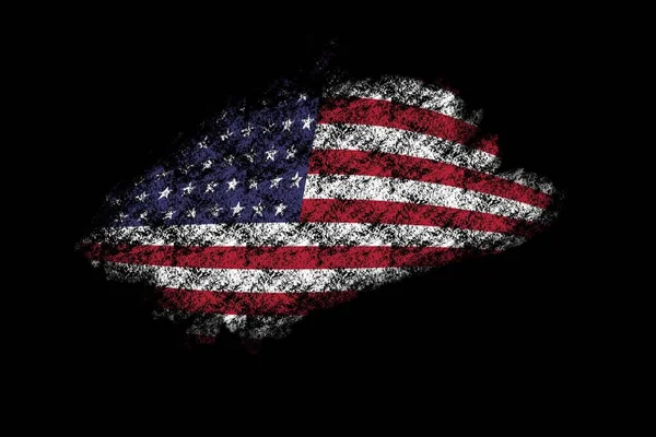 Usa flag abstrakter Hintergrund — Stockfoto