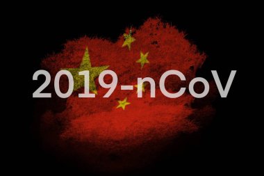 Coronavirus 2019 salgınları arka plan kavramı 