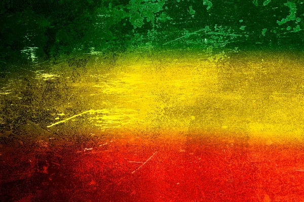 Grüner Gelber Roter Hintergrund Reggae Hintergrund — Stockfoto
