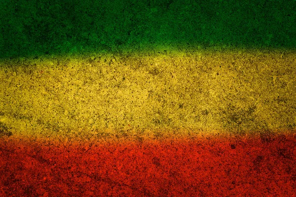 Verde Giallo Sfondo Texture Rossa Sfondo Reggae — Foto Stock