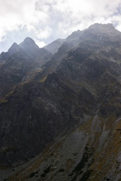 Bergen Klippiga Kullen Sivy Peak Höga Tatra Slovakien — Stockfoto